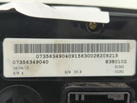 2015-2016 Jeep Renegade Climate Control Module Temperature AC/Heater Replacement P/N:838010Z 838744Z Fits Fits 2015 2016 OEM