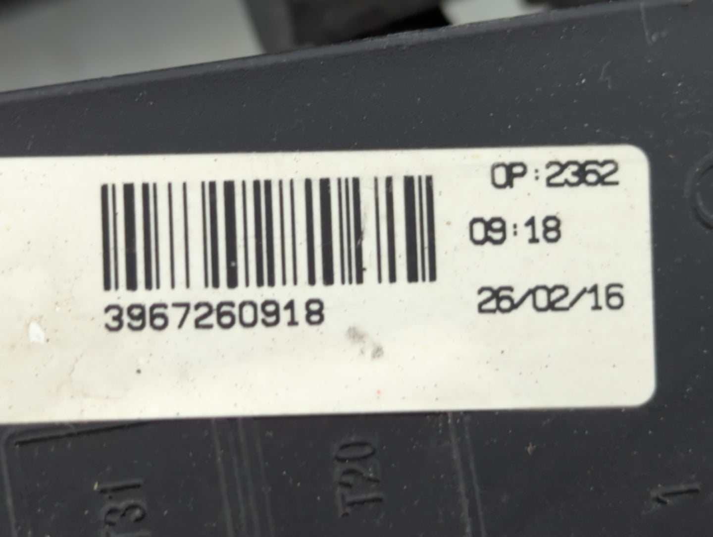 2015-2021 Jeep Renegade Fusebox Fuse Box Panel Relay Module P/N:3967260918 Fits Fits 2015 2016 2017 2018 2019 2020 2021 OEM 