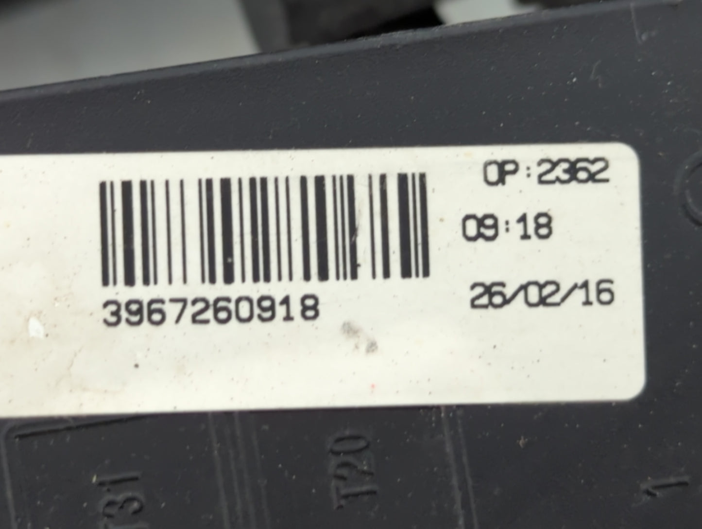 2015-2021 Jeep Renegade Fusebox Fuse Box Panel Relay Module P/N:3967260918 Fits Fits 2015 2016 2017 2018 2019 2020 2021 OEM 