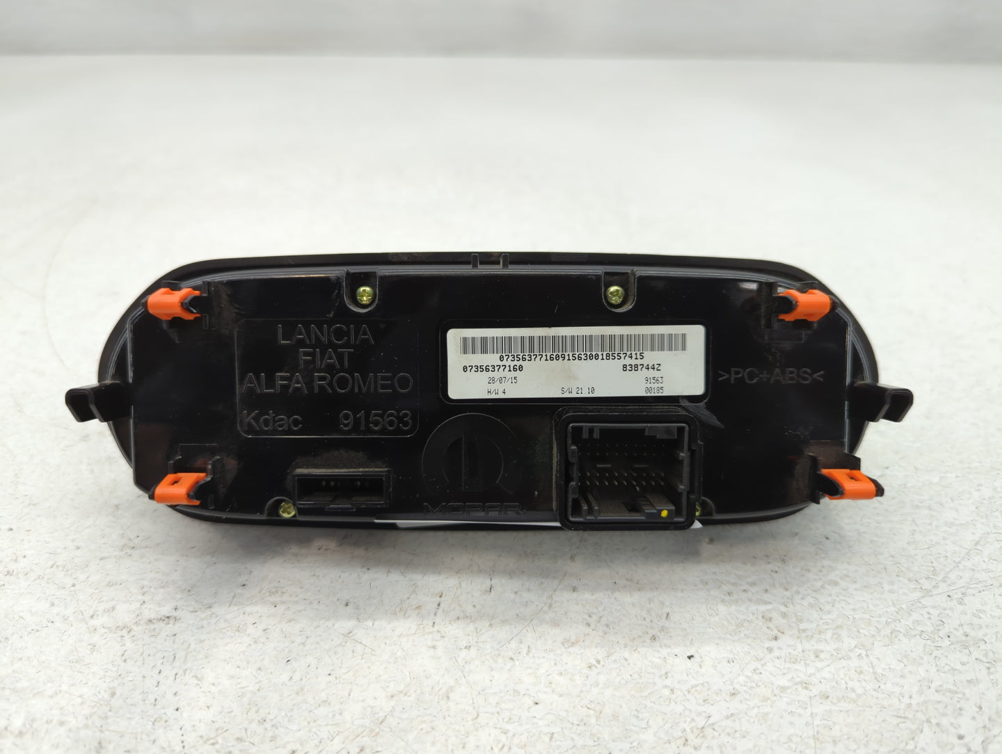 2015-2016 Jeep Renegade Climate Control Module Temperature AC/Heater Replacement P/N:07356377160 Fits Fits 2015 2016 OEM Use