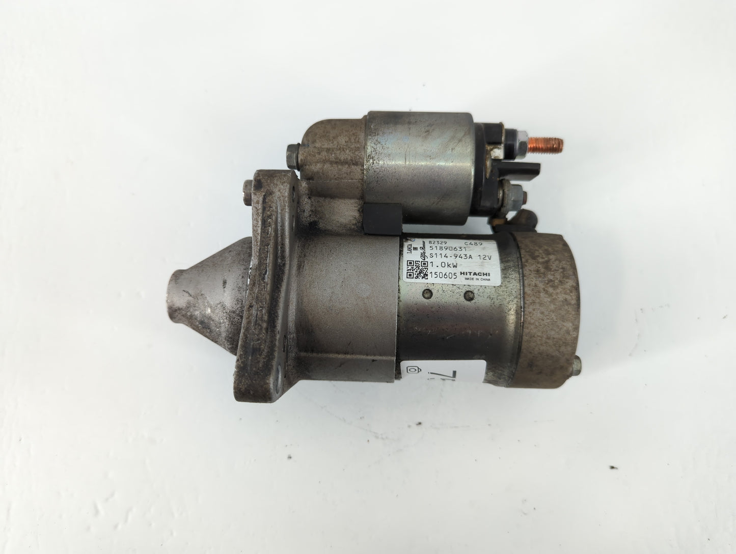 2015-2018 Jeep Renegade Car Starter Motor Solenoid OEM P/N:51890631 82329 C489 Fits Fits 2014 2015 2016 2017 2018 OEM Used A