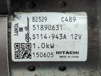 2015-2018 Jeep Renegade Car Starter Motor Solenoid OEM P/N:51890631 82329 C489 Fits Fits 2014 2015 2016 2017 2018 OEM Used A