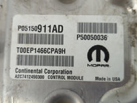 2015-2017 Jeep Renegade PCM Engine Control Computer ECU ECM PCU OEM P/N:P05150911AD Fits Fits 2015 2016 2017 OEM Used Auto P