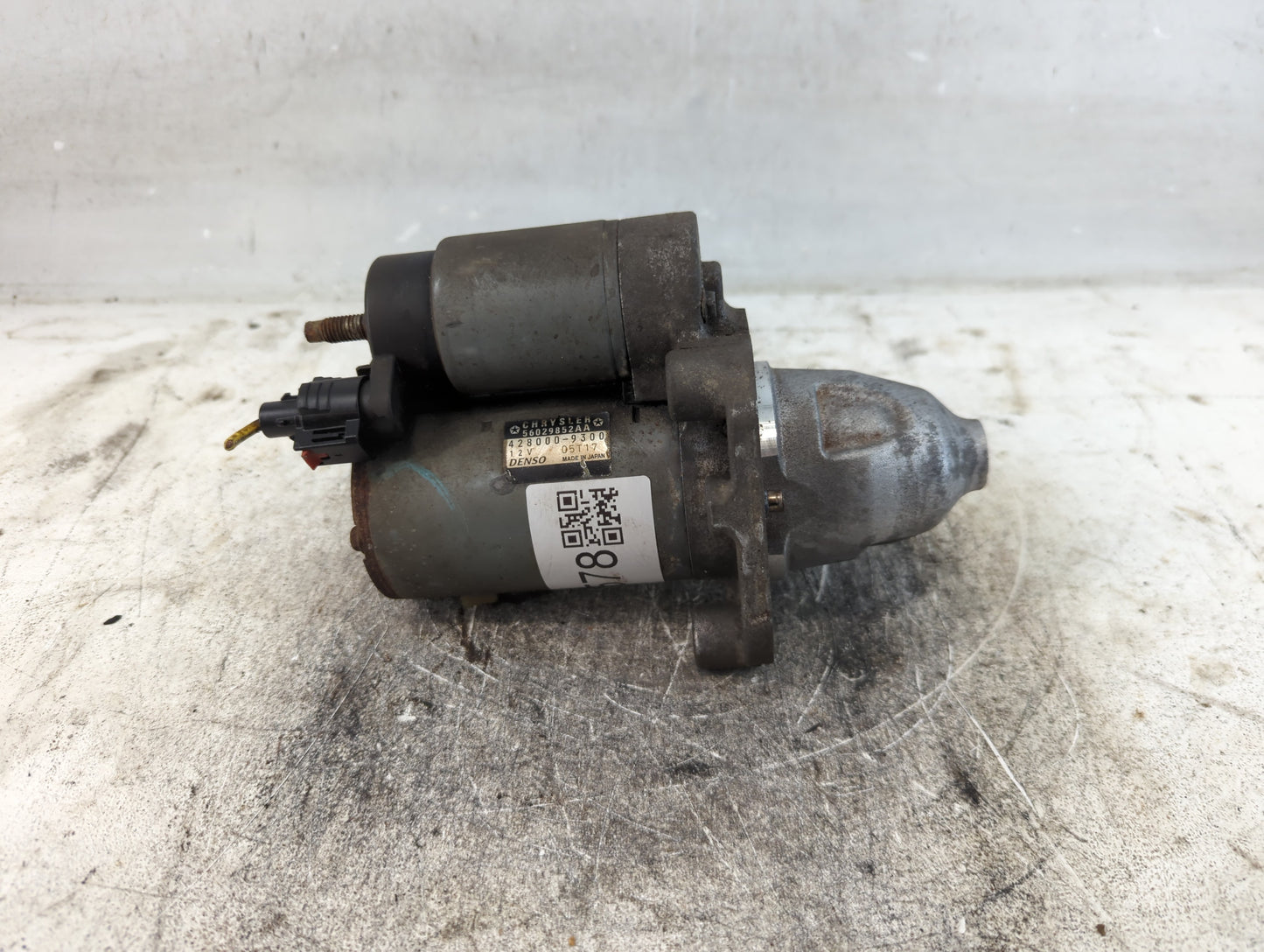 2012-2022 Jeep Wrangler Car Starter Motor Solenoid OEM P/N:428000-9300 56029852AA Fits OEM Used Auto Parts - Oemusedautopart