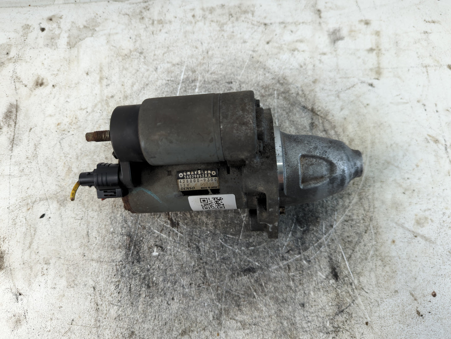 2012-2022 Jeep Wrangler Car Starter Motor Solenoid OEM P/N:428000-9300 56029852AA Fits OEM Used Auto Parts - Oemusedautopart