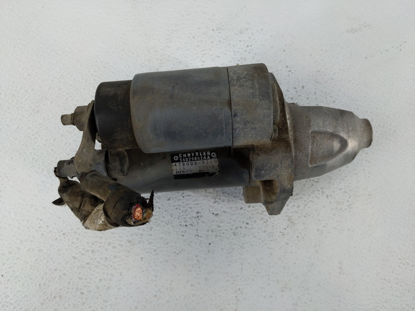 2012-2022 Jeep Wrangler Car Starter Motor Solenoid OEM P/N:428000-9300 56029852AA Fits OEM Used Auto Parts - Oemusedautopart