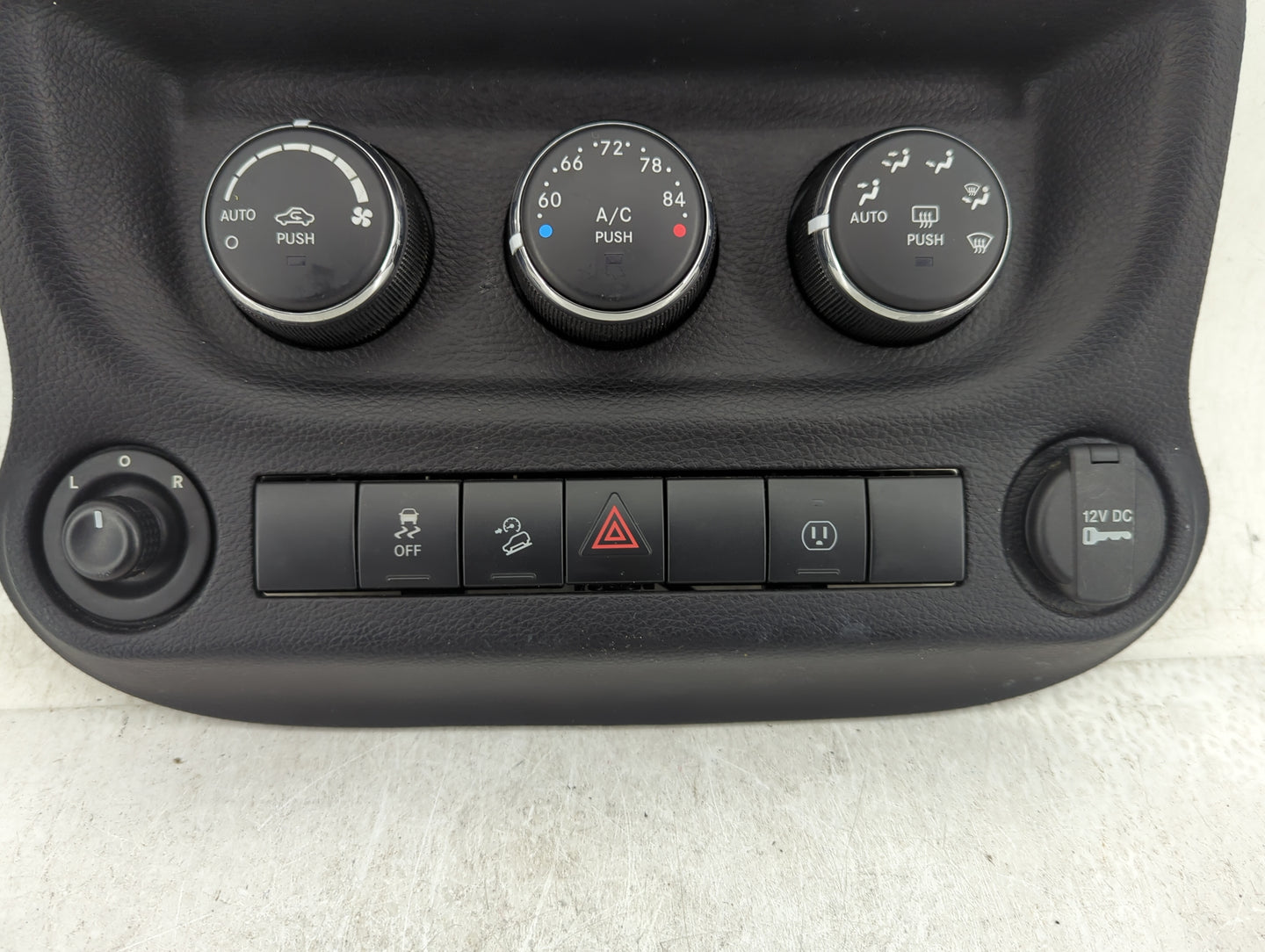 2014-2018 Jeep Wrangler Climate Control Module Temperature AC/Heater Replacement P/N:P68197437AB Fits OEM Used Auto Parts - 
