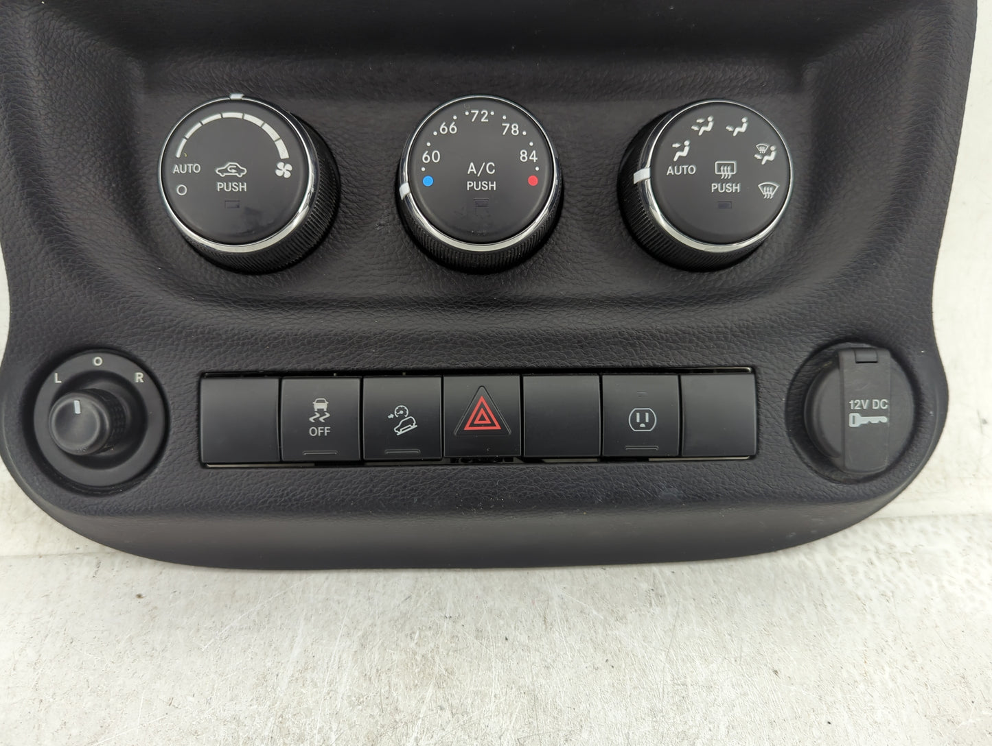2014-2018 Jeep Wrangler Climate Control Module Temperature AC/Heater Replacement P/N:P68197437AB Fits OEM Used Auto Parts - 