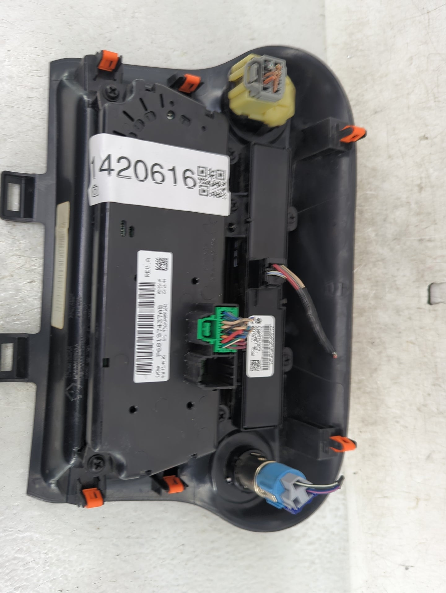 2014-2018 Jeep Wrangler Climate Control Module Temperature AC/Heater Replacement P/N:P68197437AB Fits OEM Used Auto Parts - 
