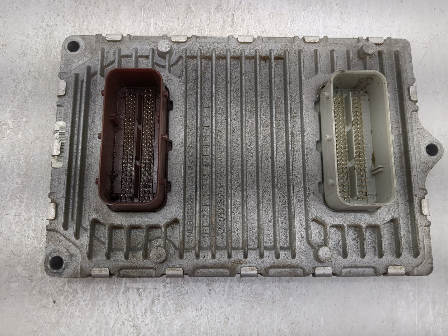 2016-2018 Jeep Wrangler PCM Engine Control Computer ECU ECM PCU OEM P/N:68259136AA Fits Fits 2016 2017 2018 OEM Used Auto Pa