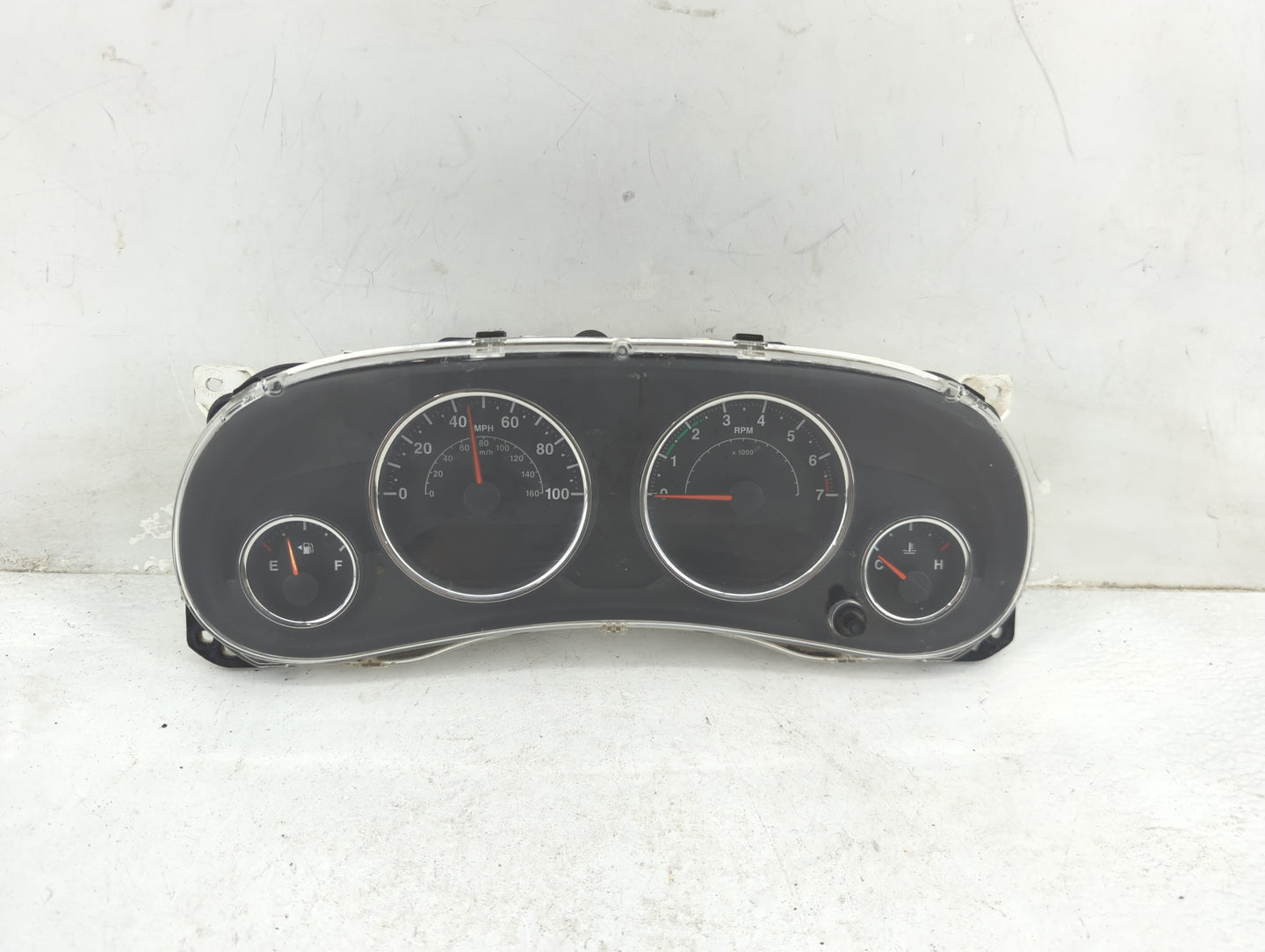 2015-2018 Jeep Wrangler Instrument Cluster Speedometer Gauges P/N:56054392AF CR-0044-002-M0-CFAF Fits Fits 2015 2016 2017 20