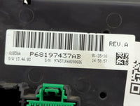 2014-2018 Jeep Wrangler Climate Control Module Temperature AC/Heater Replacement P/N:P68197437AB Fits OEM Used Auto Parts - 