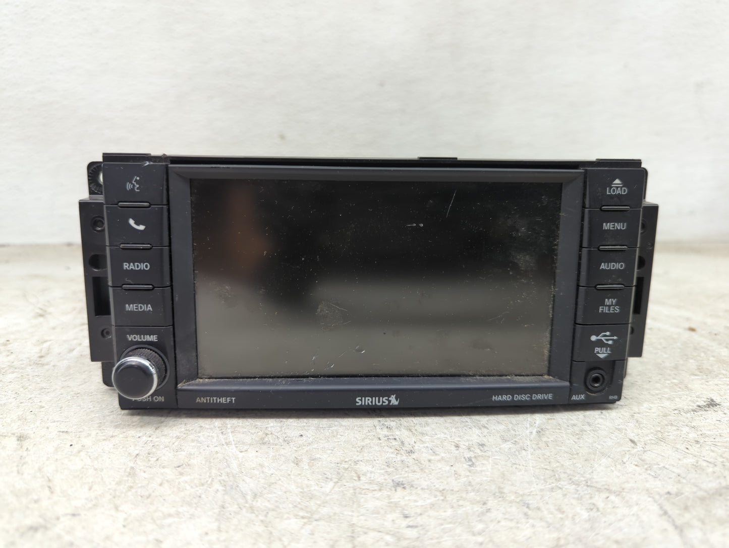 2015-2017 Jeep Wrangler Radio AM FM Cd Player Receiver Replacement P/N:P68282479AD Fits Fits 2015 2016 2017 OEM Used Auto Pa