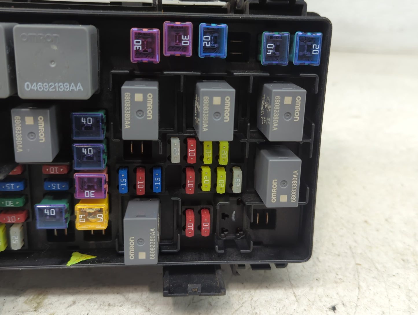 2016-2016 Jeep Wrangler Fusebox Fuse Box Relay Module Tipm 1448807 - Oemusedautoparts1.com