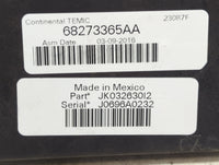 2016-2016 Jeep Wrangler Fusebox Fuse Box Relay Module Tipm 1448807 - Oemusedautoparts1.com