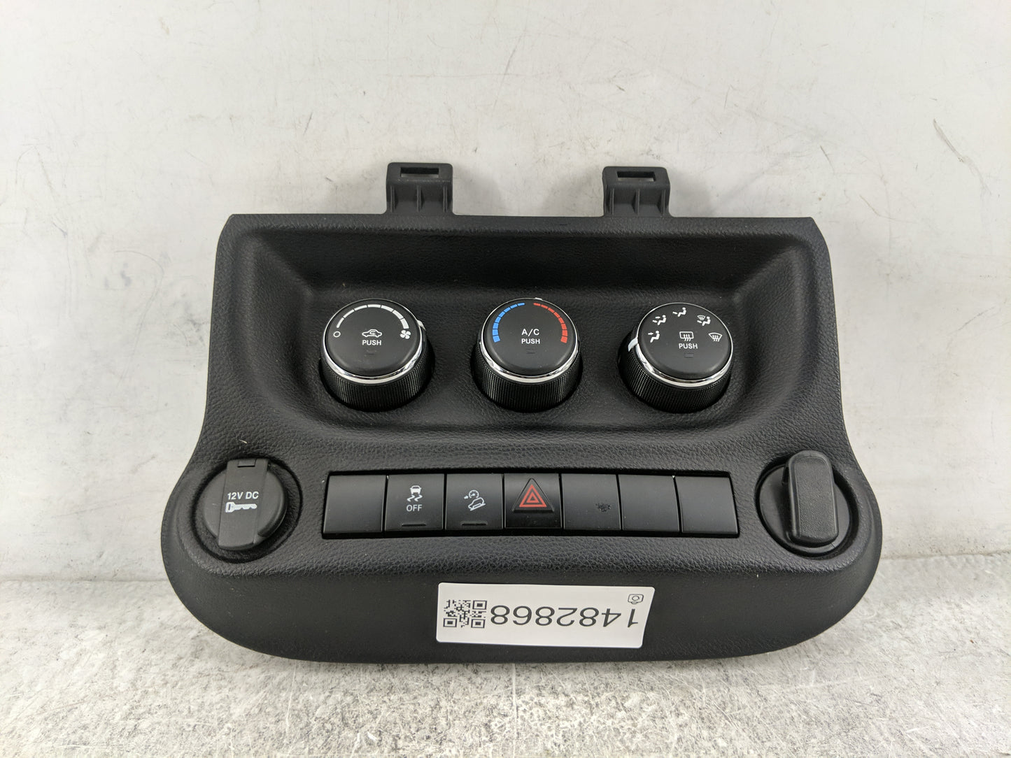 2014-2018 Jeep Wrangler Climate Control Module Temperature AC/Heater Replacement P/N:P68197433AB Fits OEM Used Auto Parts - 