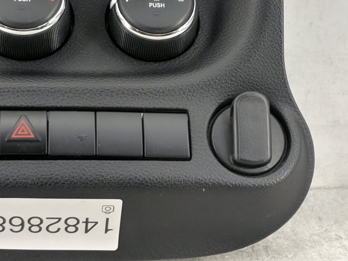 2014-2018 Jeep Wrangler Climate Control Module Temperature AC/Heater Replacement P/N:P68197433AB Fits OEM Used Auto Parts - 