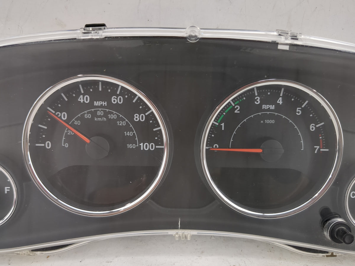 2015-2018 Jeep Wrangler Instrument Cluster Speedometer Gauges P/N:56054392AF CR-0044-002-M0-CFAF Miles: Fits OEM Used Auto P