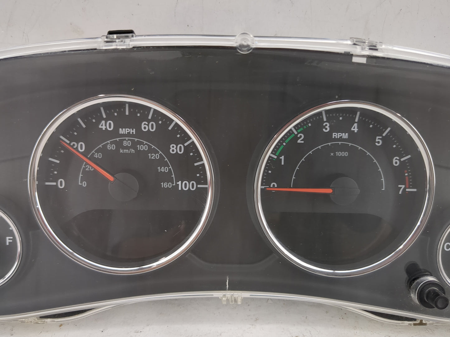 2015-2018 Jeep Wrangler Instrument Cluster Speedometer Gauges P/N:56054392AF CR-0044-002-M0-CFAF Miles: Fits OEM Used Auto P