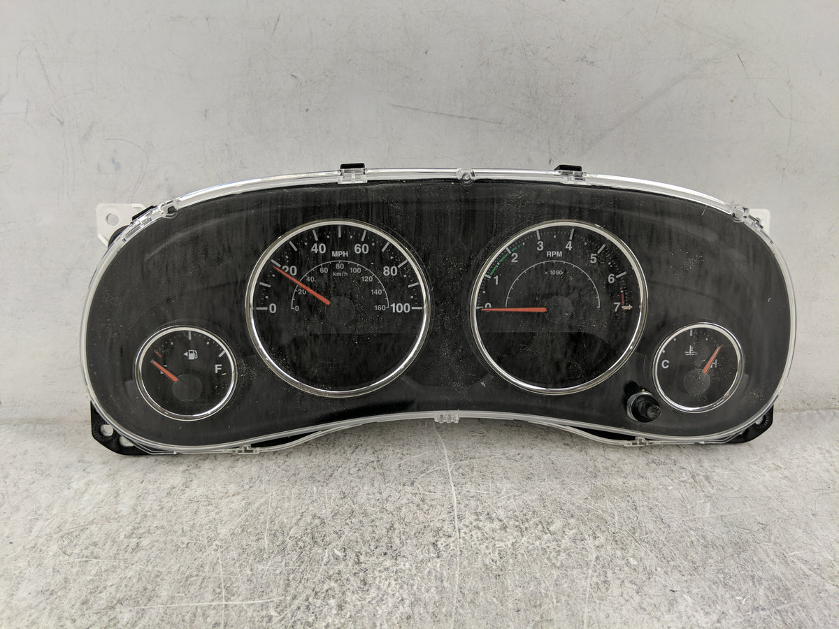 2015-2018 Jeep Wrangler Instrument Cluster Speedometer Gauges P/N:56054392AF CR-0044-002-M0-CFAF Miles: Fits OEM Used Auto P