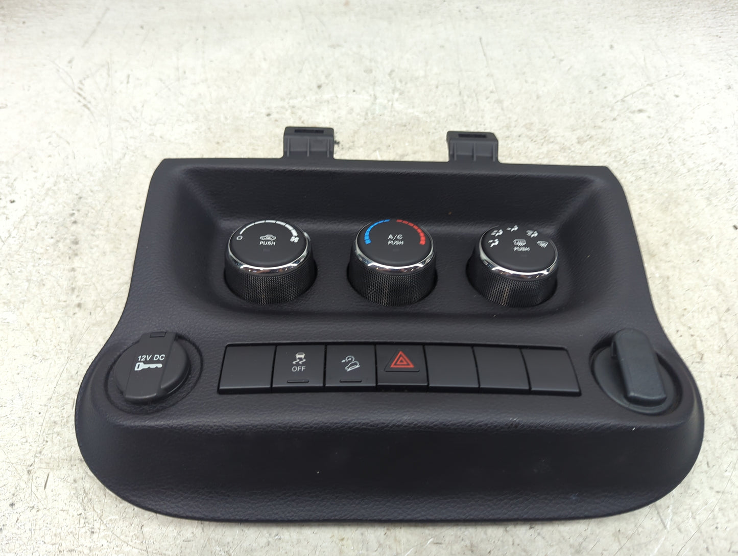 2014-2018 Jeep Wrangler Climate Control Module Temperature AC/Heater Replacement P/N:P68197433AB 1RH94DX9AC Fits OEM Used Au