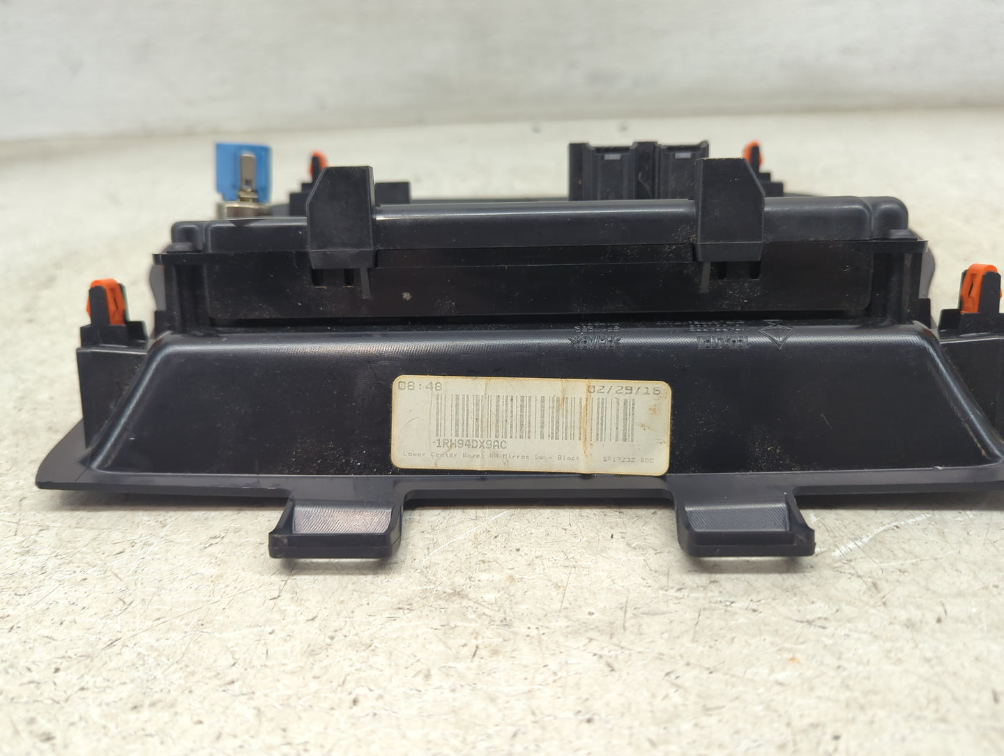 2014-2018 Jeep Wrangler Climate Control Module Temperature AC/Heater Replacement P/N:P68197433AB 1RH94DX9AC Fits OEM Used Au