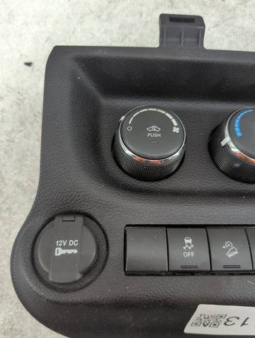 2014-2018 Jeep Wrangler Climate Control Module Temperature AC/Heater Replacement P/N:P68197433AB P04602968AE Fits OEM Used Auto Parts