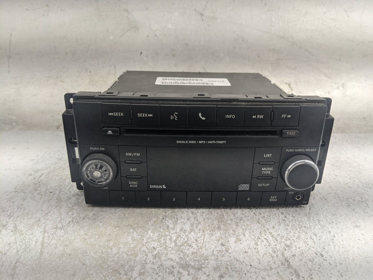 2015-2017 Jeep Wrangler Radio AM FM Cd Player Receiver Replacement P/N:P68252825AC SPNP68252825AC Fits Fits 2015 2016 2017 O
