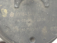 2012-2018 Jeep Wrangler Throttle Body P/N:0 280 750 570 05184349AC Fits OEM Used Auto Parts - Oemusedautoparts1.com