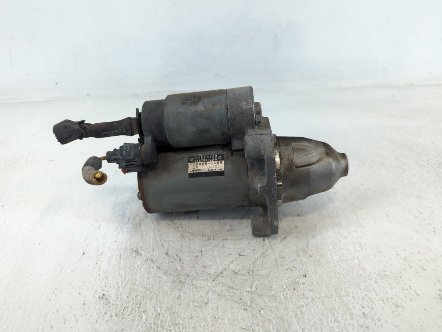 2016 Jeep Wrangler Car Starter Motor Solenoid OEM P/N:428000-9300 56029852AA Fits OEM Used Auto Parts - Oemusedautoparts1.co