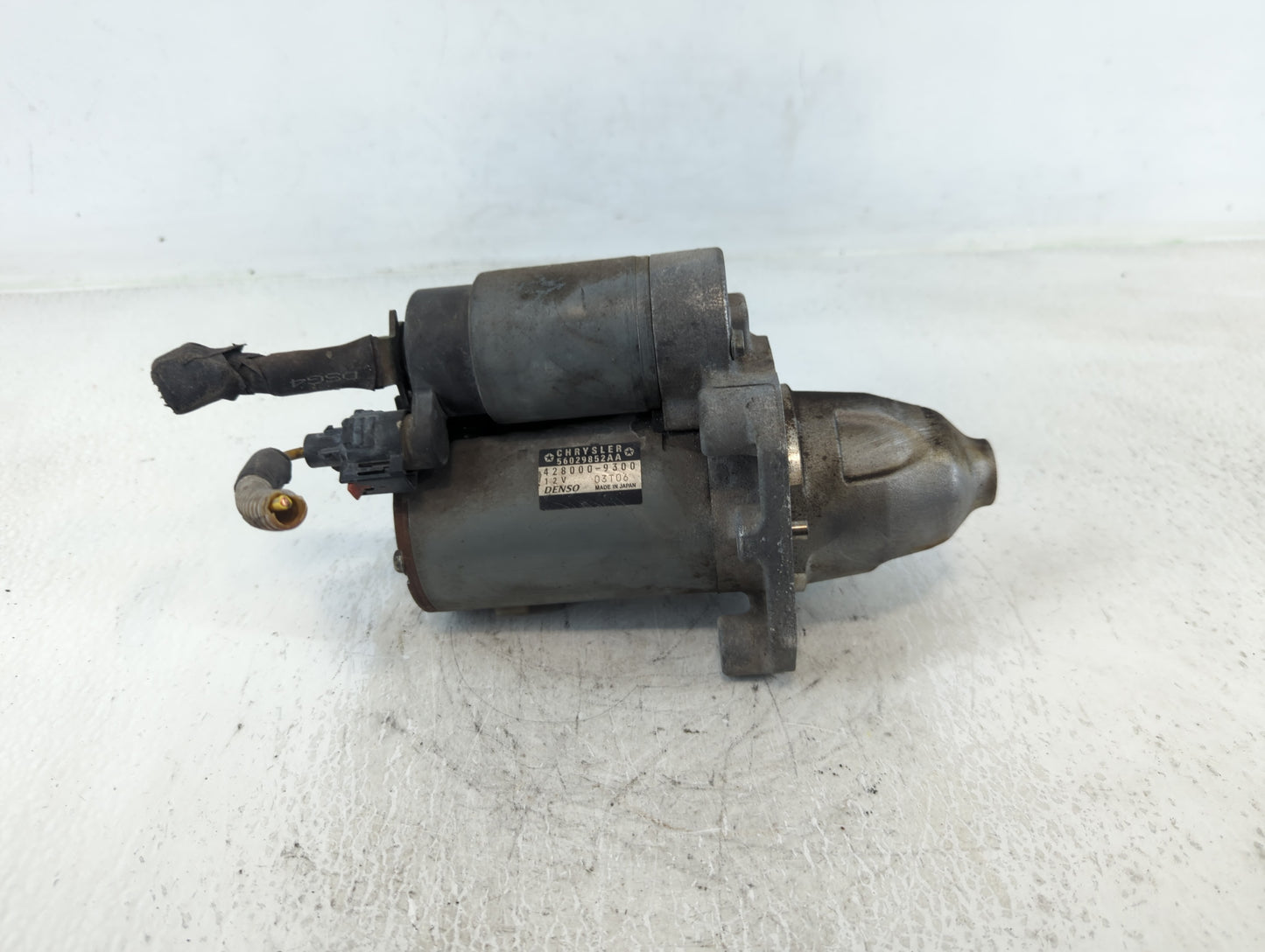 2016 Jeep Wrangler Car Starter Motor Solenoid OEM P/N:428000-9300 56029852AA Fits OEM Used Auto Parts - Oemusedautoparts1.co