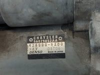 2016 Jeep Wrangler Car Starter Motor Solenoid OEM P/N:428000-9300 56029852AA Fits OEM Used Auto Parts - Oemusedautoparts1.co