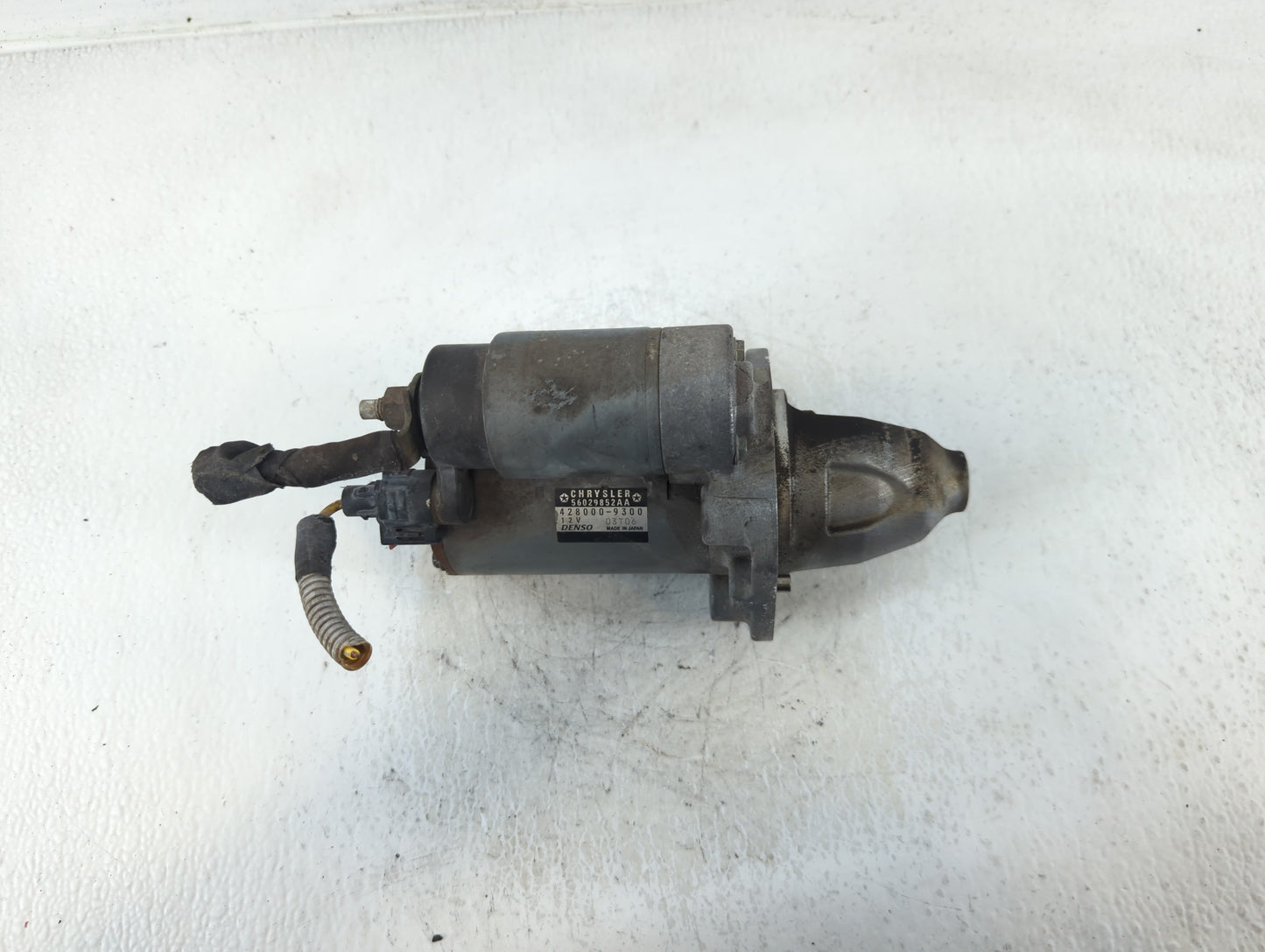 2016 Jeep Wrangler Car Starter Motor Solenoid OEM P/N:428000-9300 56029852AA Fits OEM Used Auto Parts - Oemusedautoparts1.co