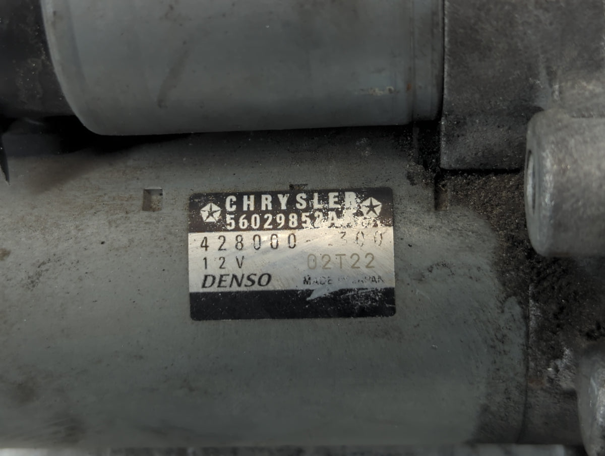 2012-2022 Jeep Wrangler Car Starter Motor Solenoid OEM P/N:428000-9300 56029852AA Fits OEM Used Auto Parts - Oemusedautopart
