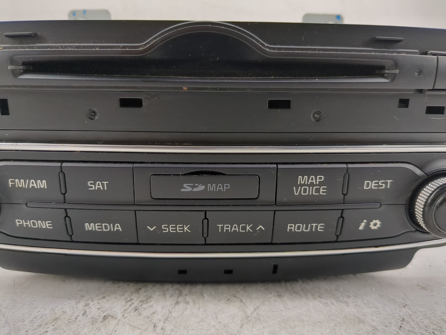 2016 Kia Cadenza Radio AM FM Cd Player Receiver Replacement P/N:96560-3R118 Fits OEM Used Auto Parts - Oemusedautoparts1.com