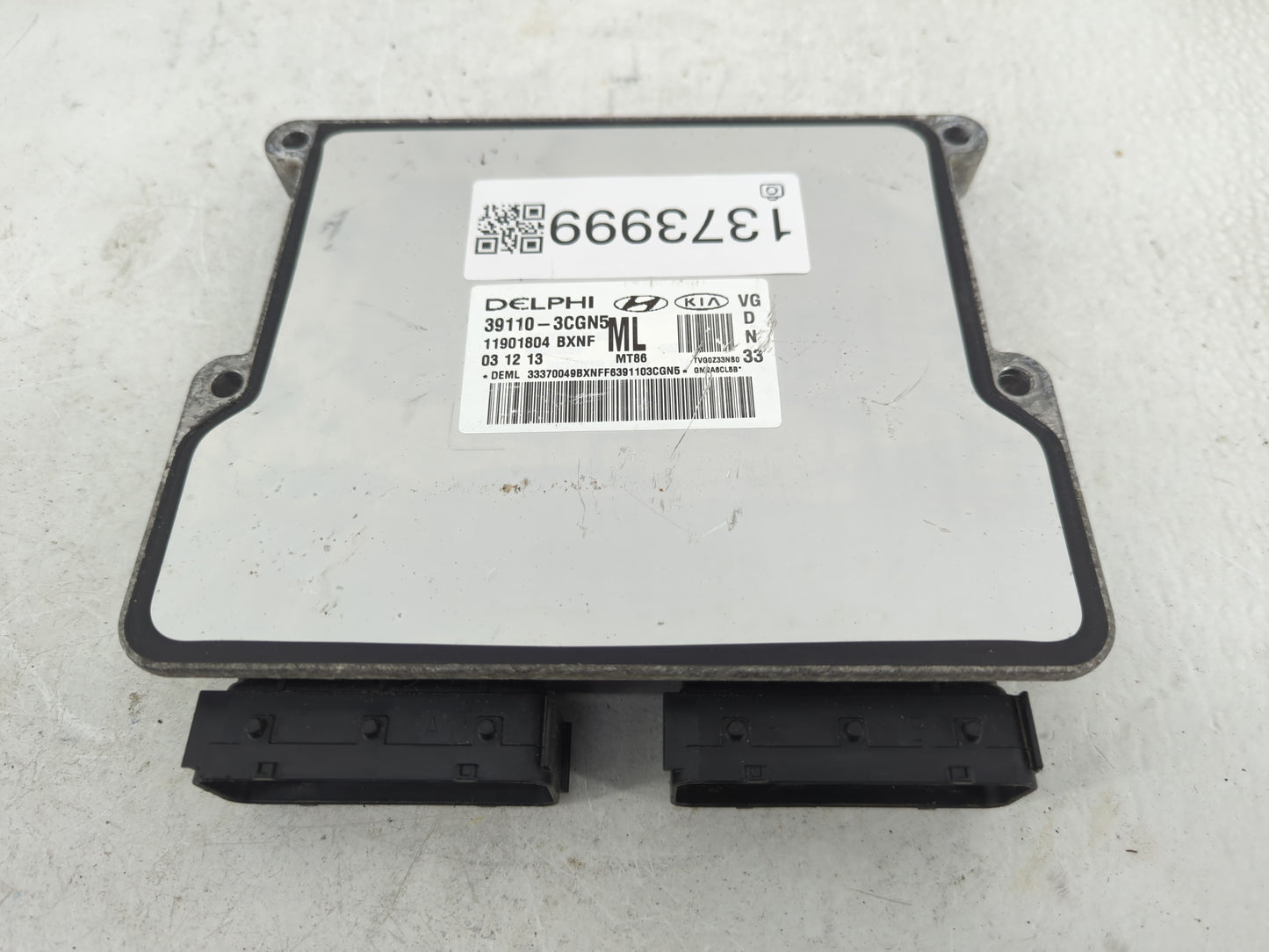 2014-2016 Kia Cadenza PCM Engine Control Computer ECU ECM PCU OEM P/N:39110-3CGN5 Fits Fits 2014 2015 2016 OEM Used Auto Par