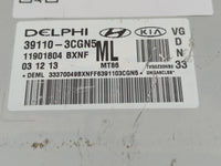 2014-2016 Kia Cadenza PCM Engine Control Computer ECU ECM PCU OEM P/N:39110-3CGN5 Fits Fits 2014 2015 2016 OEM Used Auto Par
