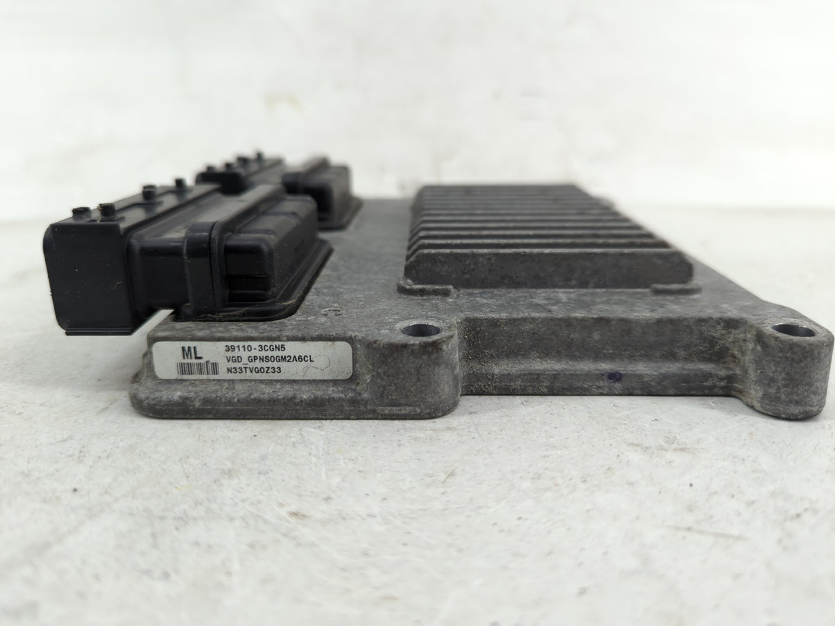 2014-2016 Kia Cadenza PCM Engine Control Computer ECU ECM PCU OEM P/N:39110-3CGN5 Fits 2014 2015 2016 OEM Used Auto Parts - 