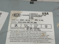 2014-2016 Kia Cadenza Radio AM FM Cd Player Receiver Replacement P/N:96560-3R118 Fits Fits 2014 2015 2016 OEM Used Auto Part