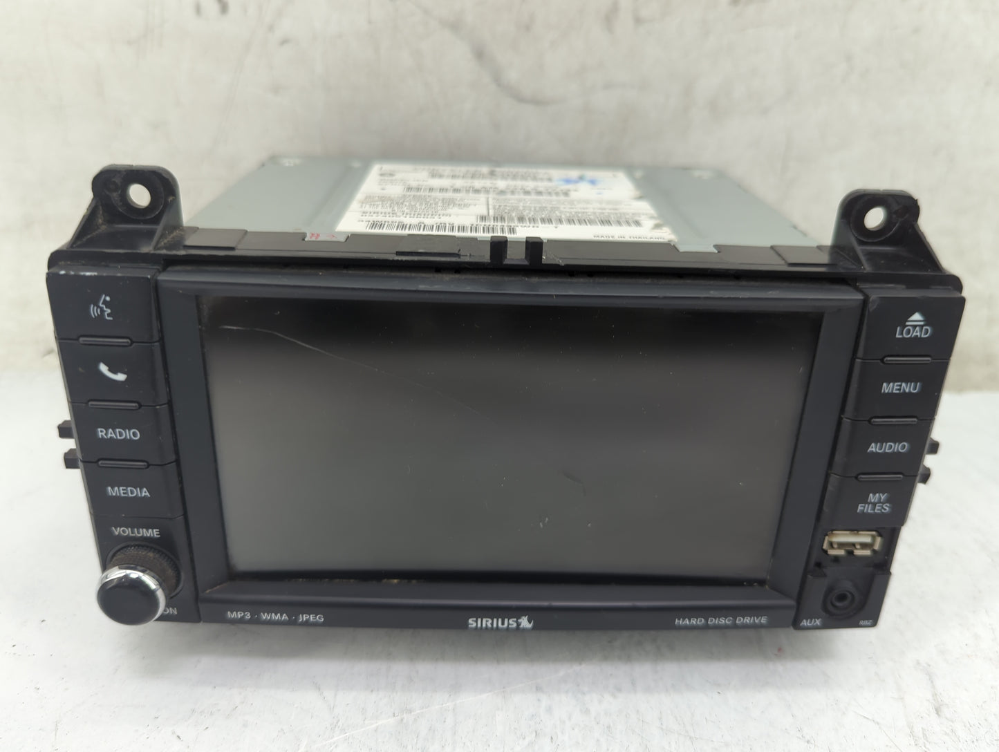 2014-2016 Kia Cadenza Radio AM FM Cd Player Receiver Replacement Fits Fits 2014 2015 2016 OEM Used Auto Parts - Oemusedautop