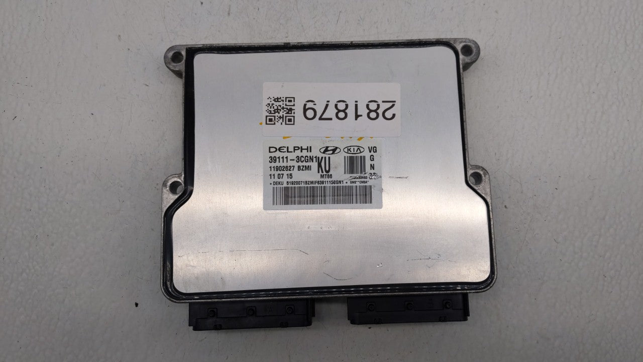2014-2016 Kia Cadenza PCM Engine Control Computer ECU ECM PCU OEM P/N:39111-3CGN1 39110-3CGN5 Fits Fits 2014 2015 2016 OEM U