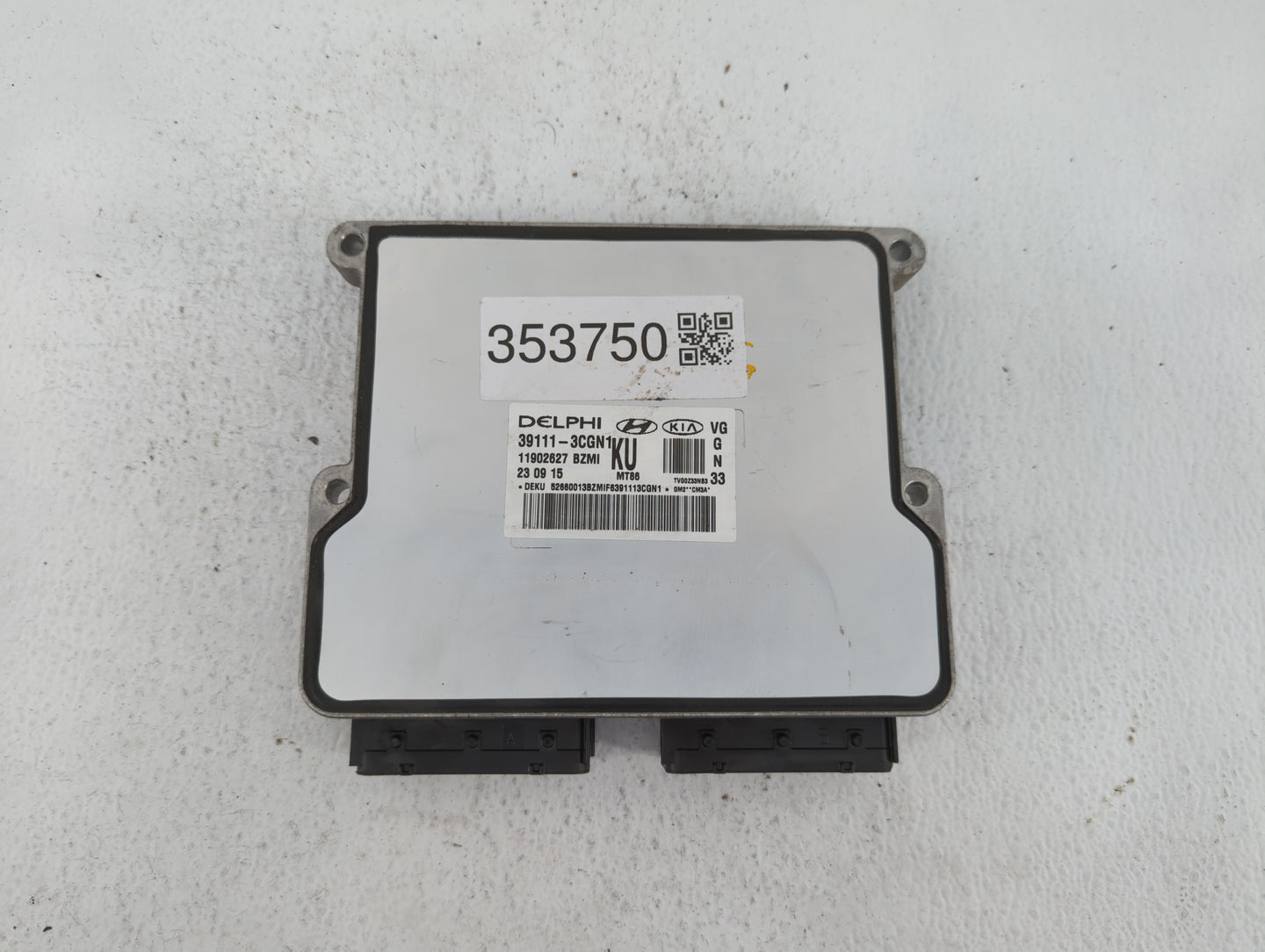 2014-2016 Kia Cadenza PCM Engine Control Computer ECU ECM PCU OEM P/N:39111-3CGN1 39110-3CGN5 Fits Fits 2014 2015 2016 OEM U