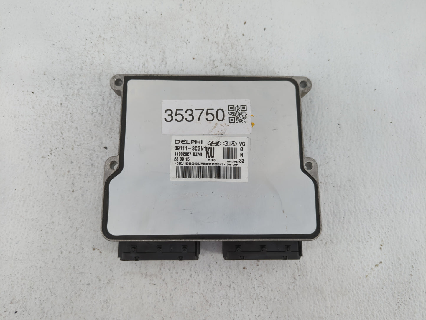 2014-2016 Kia Cadenza PCM Engine Control Computer ECU ECM PCU OEM P/N:39111-3CGN1 39110-3CGN5 Fits Fits 2014 2015 2016 OEM U