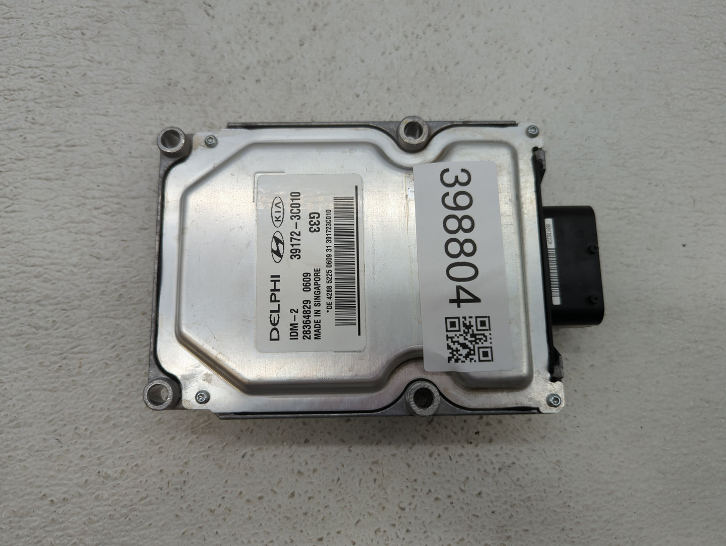 2014-2016 Kia Cadenza PCM Engine Control Computer ECU ECM PCU OEM P/N:39172-3C020 39175-3C000 Fits OEM Used Auto Parts - Oem