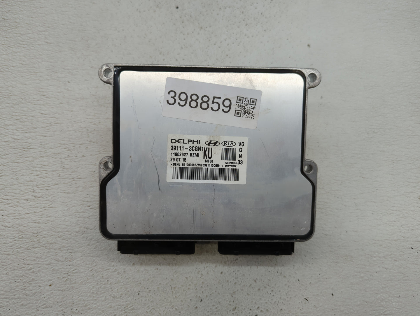 2014-2016 Kia Cadenza PCM Engine Control Computer ECU ECM PCU OEM P/N:39110-3CGN8 39111-3CGN1 Fits Fits 2014 2015 2016 OEM U