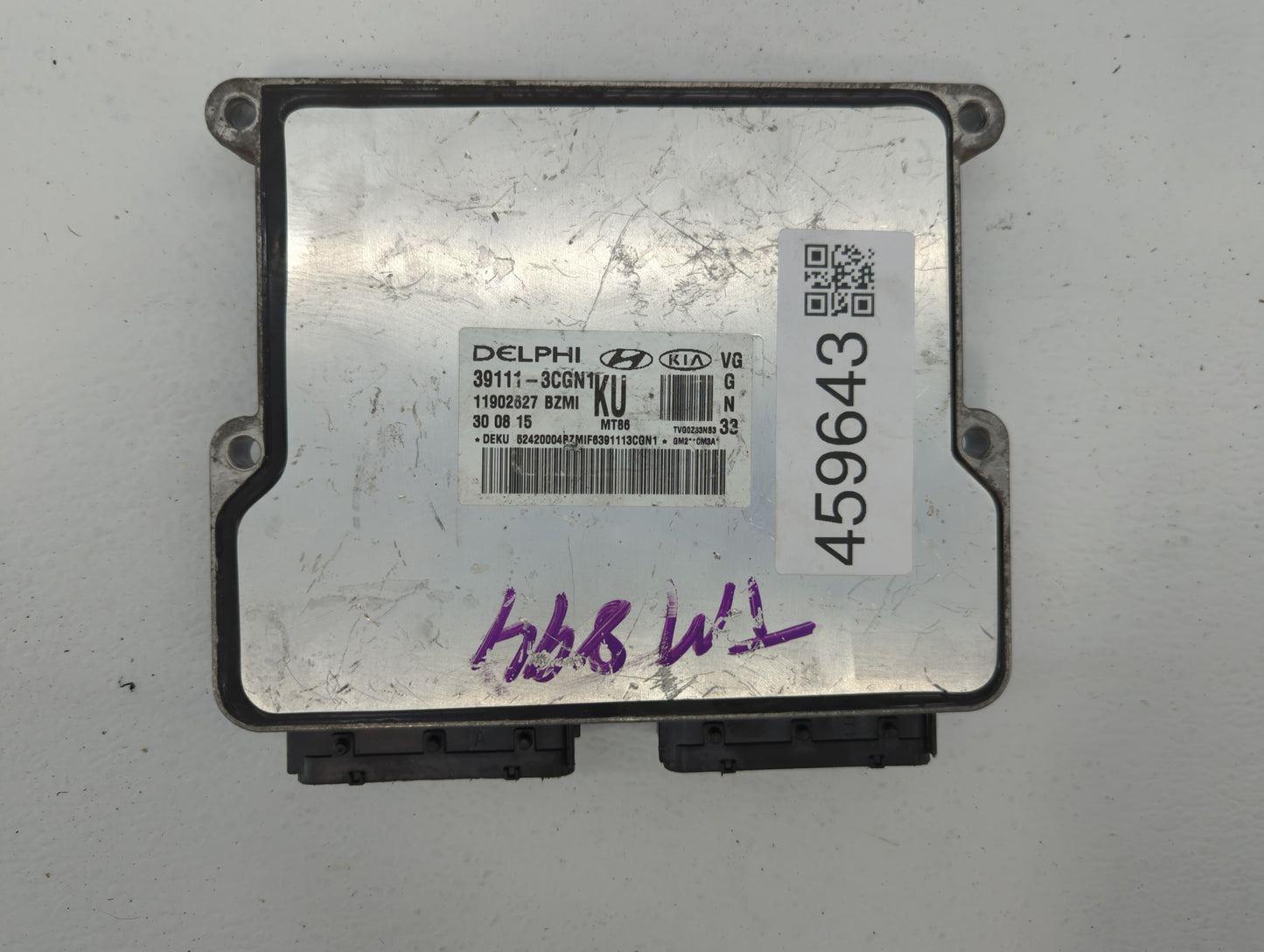 2014-2016 Kia Cadenza PCM Engine Control Computer ECU ECM PCU OEM P/N:39110-3CGN9 39110-3CGN8 Fits Fits 2014 2015 2016 OEM U