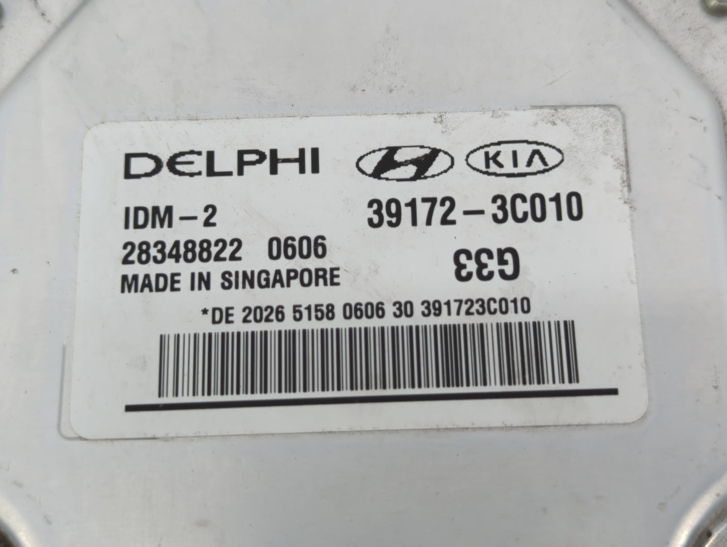 2014-2016 Kia Cadenza PCM Engine Control Computer ECU ECM PCU OEM P/N:39172-3C010 Fits Fits 2012 2013 2014 2015 2016 2017 20