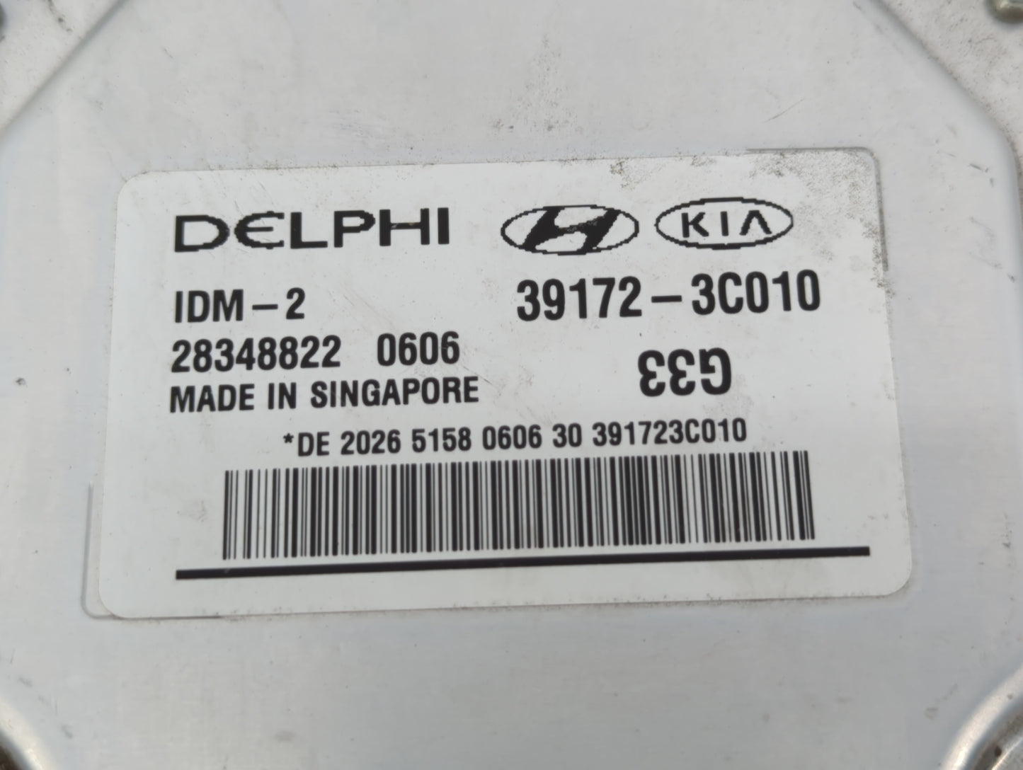 2014-2016 Kia Cadenza PCM Engine Control Computer ECU ECM PCU OEM P/N:39172-3C010 Fits Fits 2012 2013 2014 2015 2016 2017 20