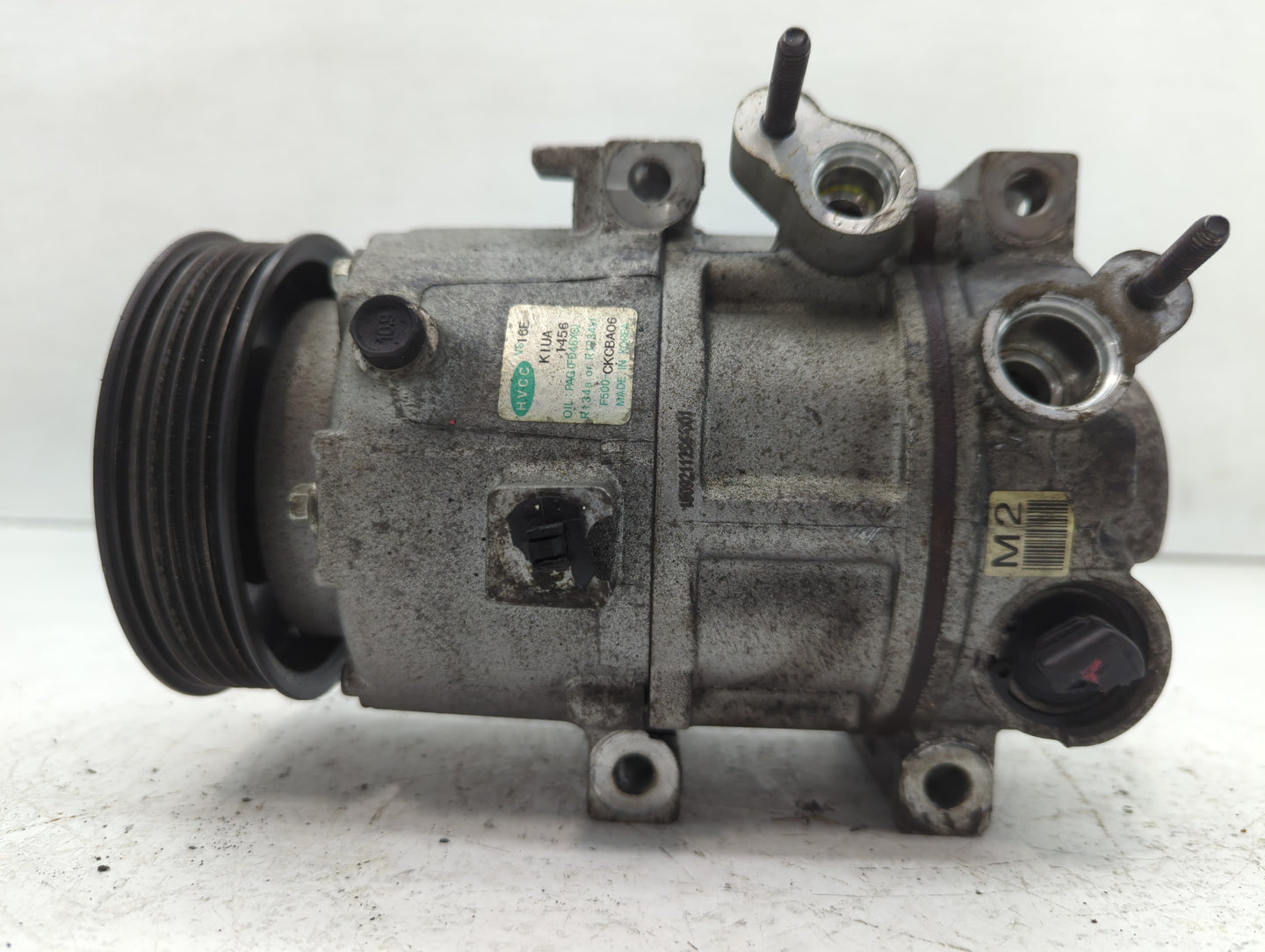 2014-2016 Kia Cadenza Air Conditioning A/c Ac Compressor Oem - Oemusedautoparts1.com