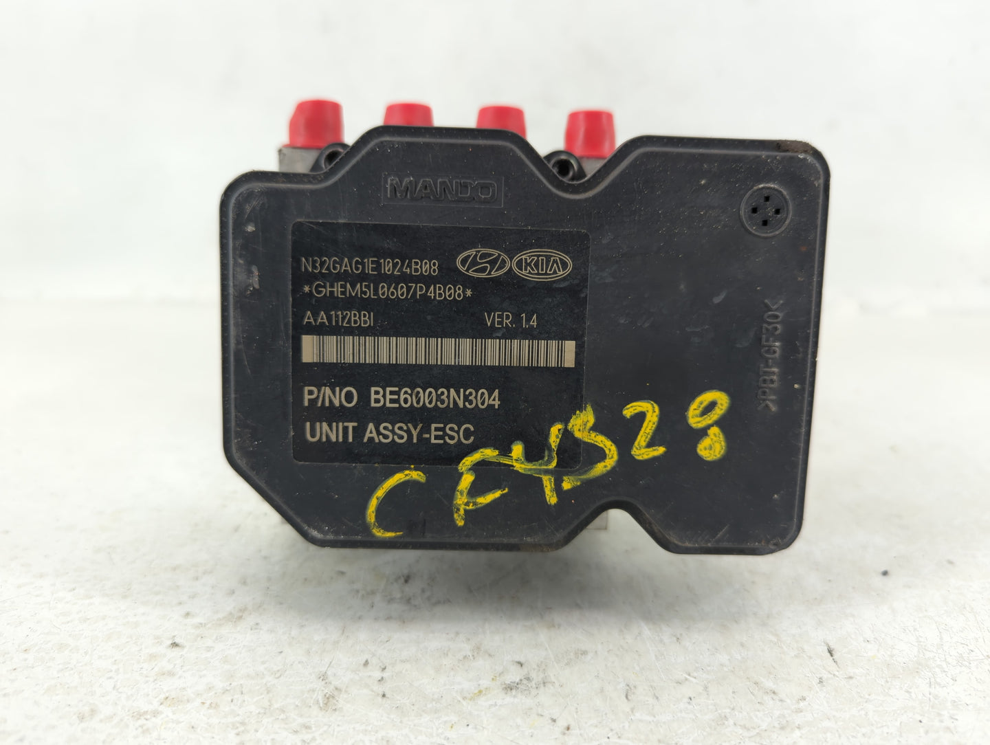 2014-2016 Kia Cadenza ABS Pump Control Module Replacement P/N:58920-3R800 Fits Fits 2014 2015 2016 OEM Used Auto Parts - Oem